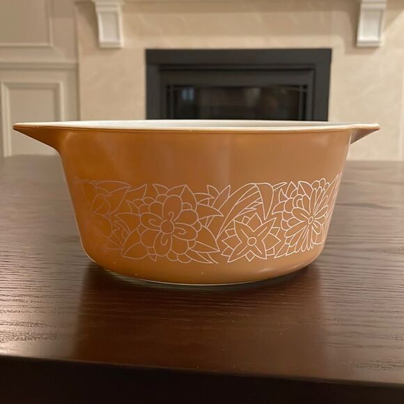 Vintage Pyrex 474 B Woodland Round Casserole Dish 2.5 litre Excellent Condition - Picture 1 of 6